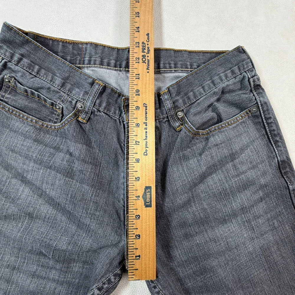 Levis 514 Straight Fit Jeans Mens 31x30 Gray Denim Pants Classic 5-Pocket